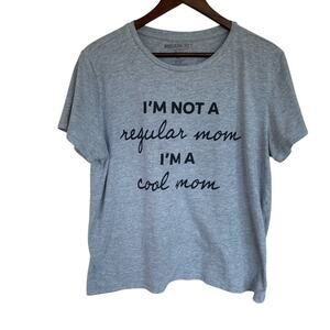 Mean Girls Gray "I'm A Cool Mom" Short Sleeve Tee Shirt - XL